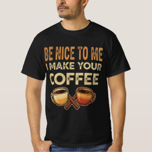 Camiseta Regalo divertido para amantes de café y baristas