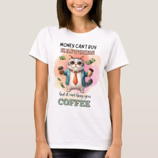 Camiseta Regalo divertido para amantes de gatos: el dinero