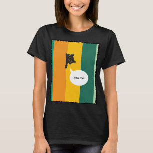 Camiseta Regalo divertido para amantes de gatos por su gato