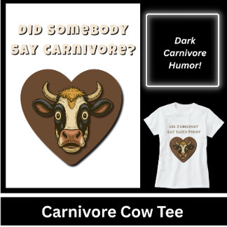 Camiseta Regalo divertido para amantes de la carne de terne