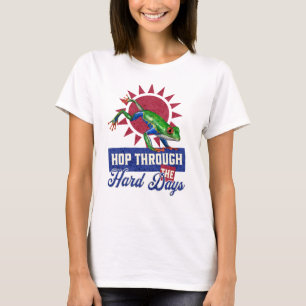 Camiseta Regalo divertido para amantes de ranas, salta a tr