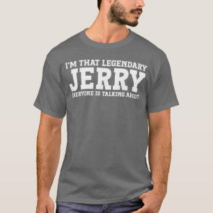 Camiseta Regalo divertido para amigo Jerry con nombre perso