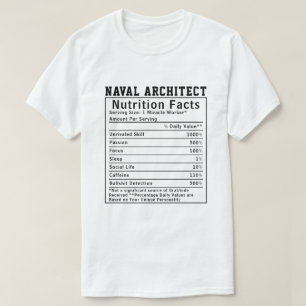 Camiseta Regalo divertido para el jefe de datos nutricional