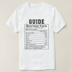 Camiseta Regalo divertido para instructor de datos nutricio