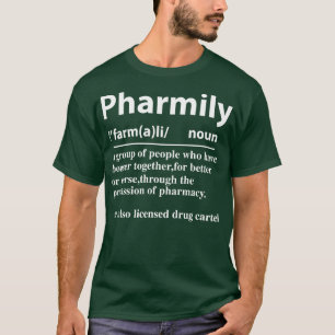 Camiseta Regalo Divertido Para Los Amantes Farmacéuticos