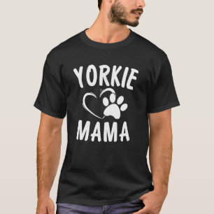 Camiseta Regalo divertido para mamá de Yorkie Ropa para ama