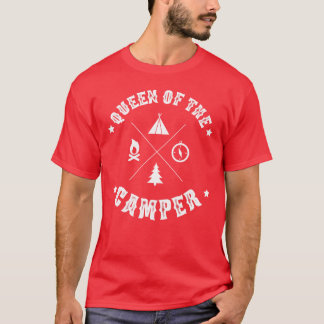 Camiseta Regalo divertido para mujeres que campan, regalo p