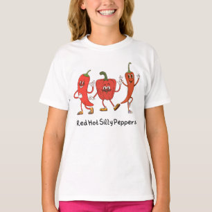 Camiseta Regalo divertido para niños 'Pimientos tontos y ca
