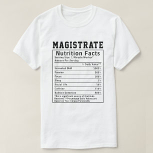 Camiseta Regalo divertido para personal legal con datos nut