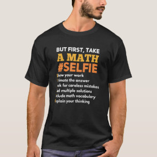 Camiseta Regalo divertido para profesor de matemáticas para