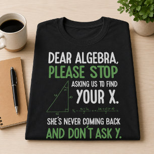 Camiseta Regalo divertido para profesores de matemáticas de