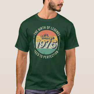 Camiseta Regalo divertido vintage 1975