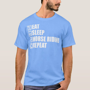 Camiseta Regalo ecuestre de equitación para el sueño