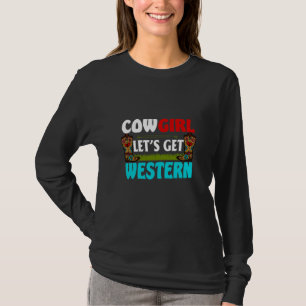 Camiseta Regalo ecuestre Vaquera Vamos a Occidente