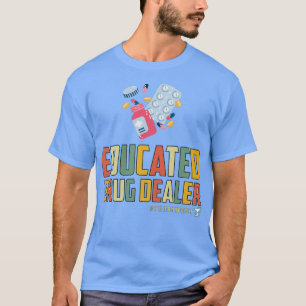 Camiseta Regalo Educado De Distribuidor De Medicamentos Par