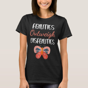 Camiseta Regalo educativo especial - Las capacidades supera