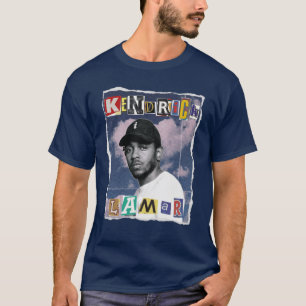 Camiseta Regalo efecto álbum de recortes de Kendrick Lamar