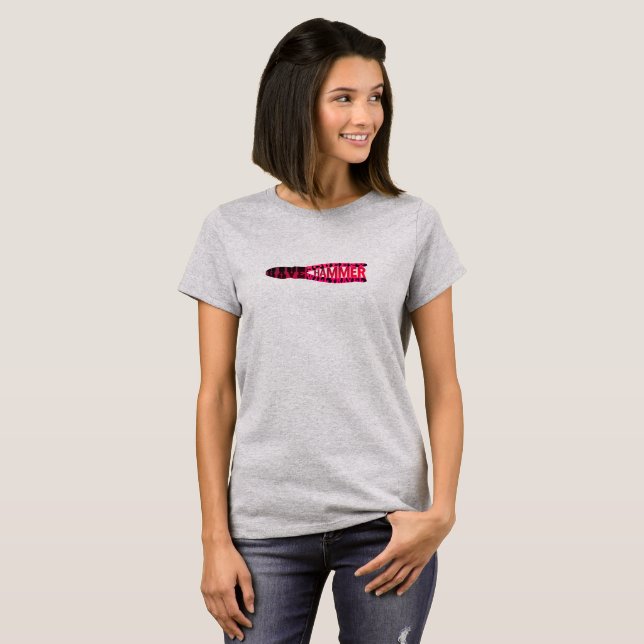 Camiseta Regalo eléctrico Chica humorístico (Anverso completo)