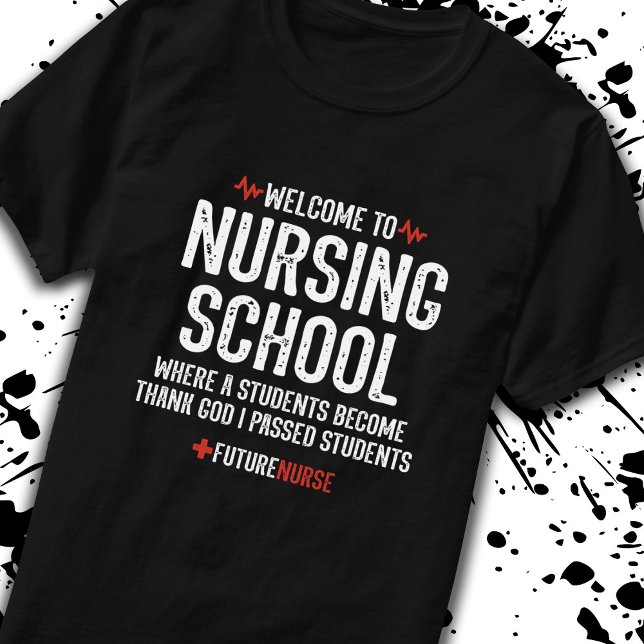 Camiseta Regalo escolar de enfermería - estudiante de Enfer (Subido por el creador)