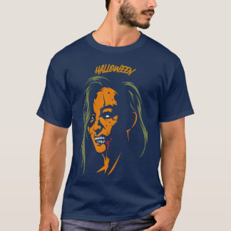 Camiseta regalo espeluznante de personajes de halloween