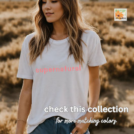 Camiseta Regalo espiritual suPERNATURAL novio amor tee