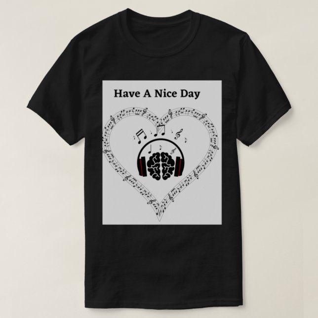 Camiseta Regalo estereofónico (Diseño del anverso)