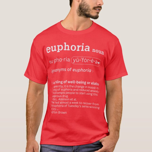 Camiseta Regalo Euphoria de Kendrick Lamar (Anverso)