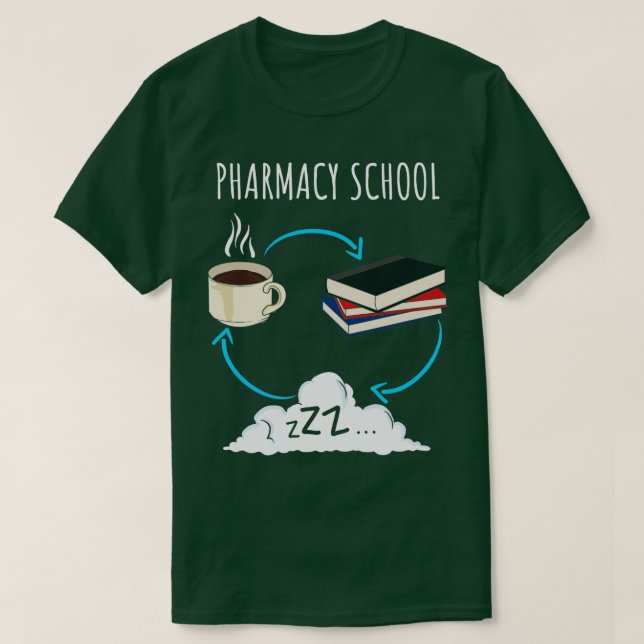 Camiseta Regalo Farmacéutico Estudiante Futuro Farmacéutico (Diseño del anverso)