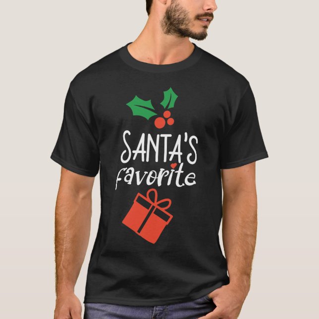Camiseta Regalo favorito de Santa Claus (Anverso)