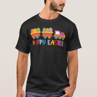 Camiseta Regalo feliz del tren de los huevos de Pascua