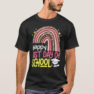 Camiseta Regalo Feliz Último Día De Escuela Para Estudiante