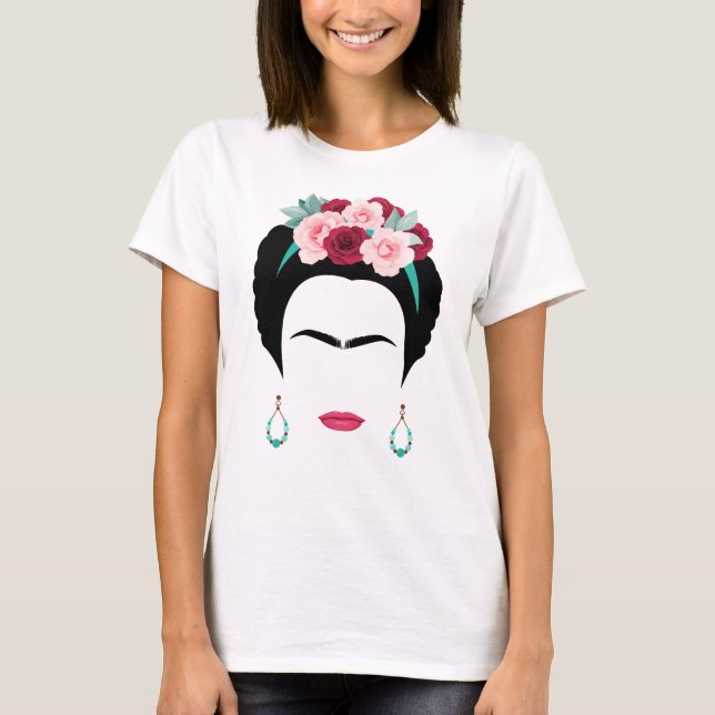 Camiseta Regalo feminista de Frida Kahlo (Anverso)