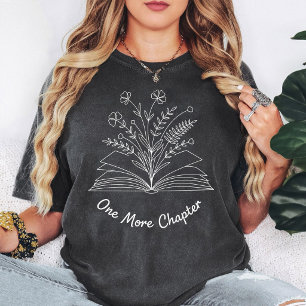 Camiseta Regalo floral de libro para amante de la lectura U