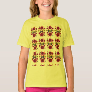 Camiseta Regalo Floral de Mariposa Primaveral Personalizado