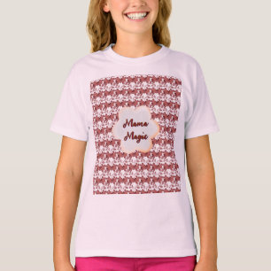 Camiseta Regalo floral personalizado y hecho a medida para