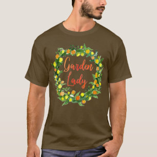 Camiseta Regalo florística de la guirnalda floral de la jar