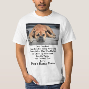 Camiseta Regalo fotográfico del día de los padres de los 