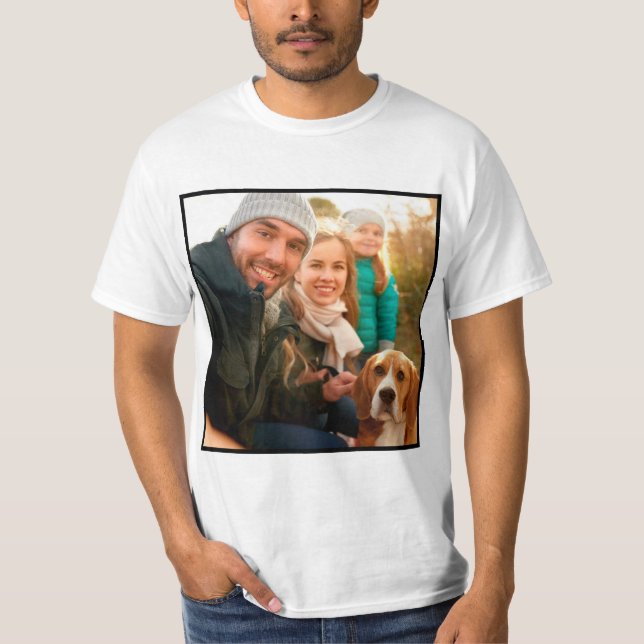 Camiseta Regalo fotográfico | Fotografía familiar personali (Anverso)