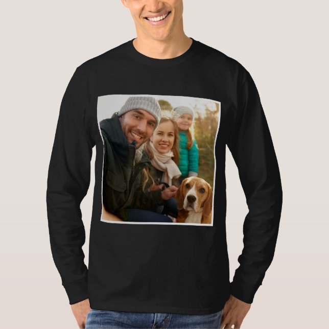 Camiseta Regalo fotográfico | Fotografía familiar personali (Anverso)