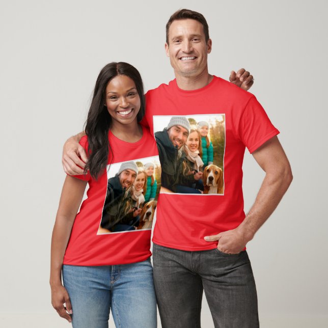 Camiseta Regalo fotográfico | Fotografía familiar personali (Unisexo)