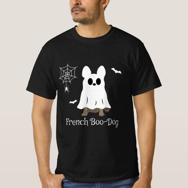 Camiseta Regalo francés de perro de perro de Bulldog de Hal (Anverso)