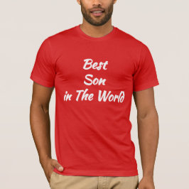 Camiseta Regalo genial - Mejor hijo del mundo