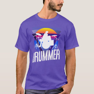 Camiseta Regalo genial para baterista chica