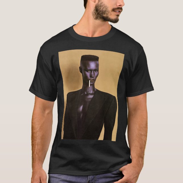 Camiseta Regalo Grace Jones Para Hombres Y Mujeres, Regalo  (Anverso)
