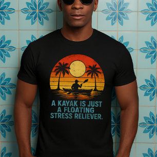 Camiseta regalo gracioso de Kayak, papá mamá amante