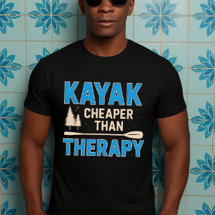 Camiseta regalo gracioso de Kayak, papá mamá amante