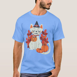 Camiseta Regalo gráfico de la época del gato otoño