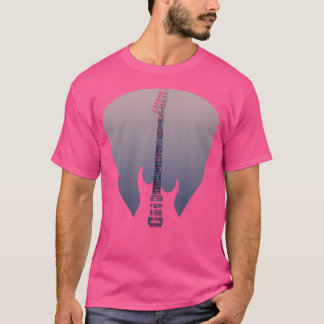 Camiseta Regalo guitarista Instrumentos musicales Púa de gu