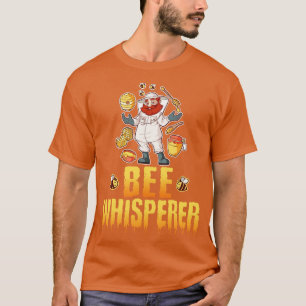 Camiseta Regalo Hombres Divertido apicultura Bee Whisperer