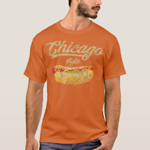 Camiseta Regalo Hotdog de Perro Caliente de Chicago